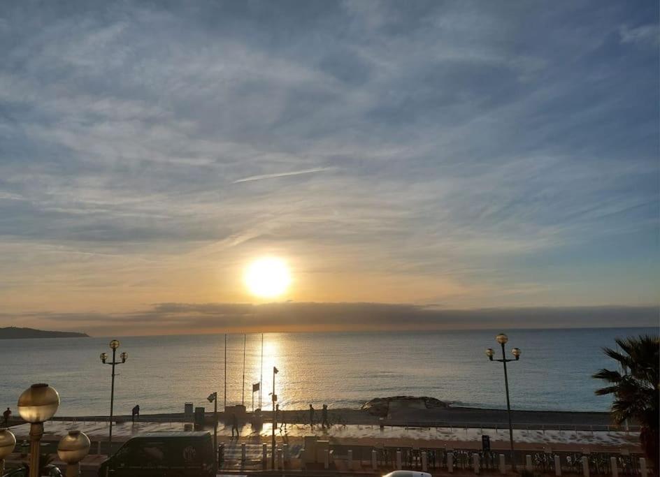 Nice Promenade Des Anglais Vue Mer Dış mekan fotoğraf